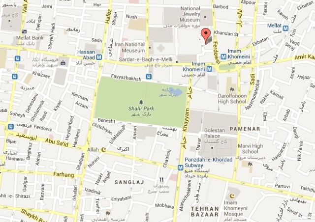 ferdowsi hotel address